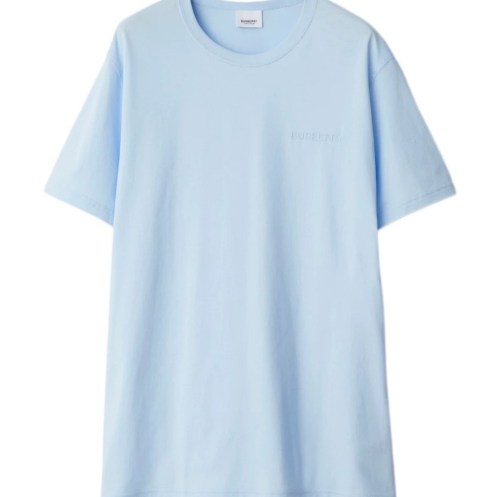 Burberry Sky Blue Short Sleeve Tee